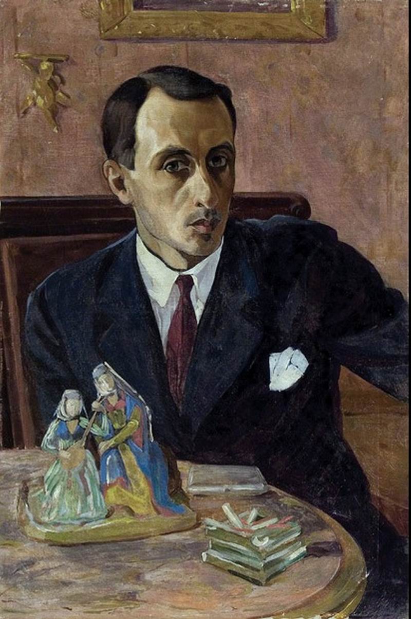 Oil on canvas, 71X40, 1920s, E.Sidamon –Eristavi’s collection