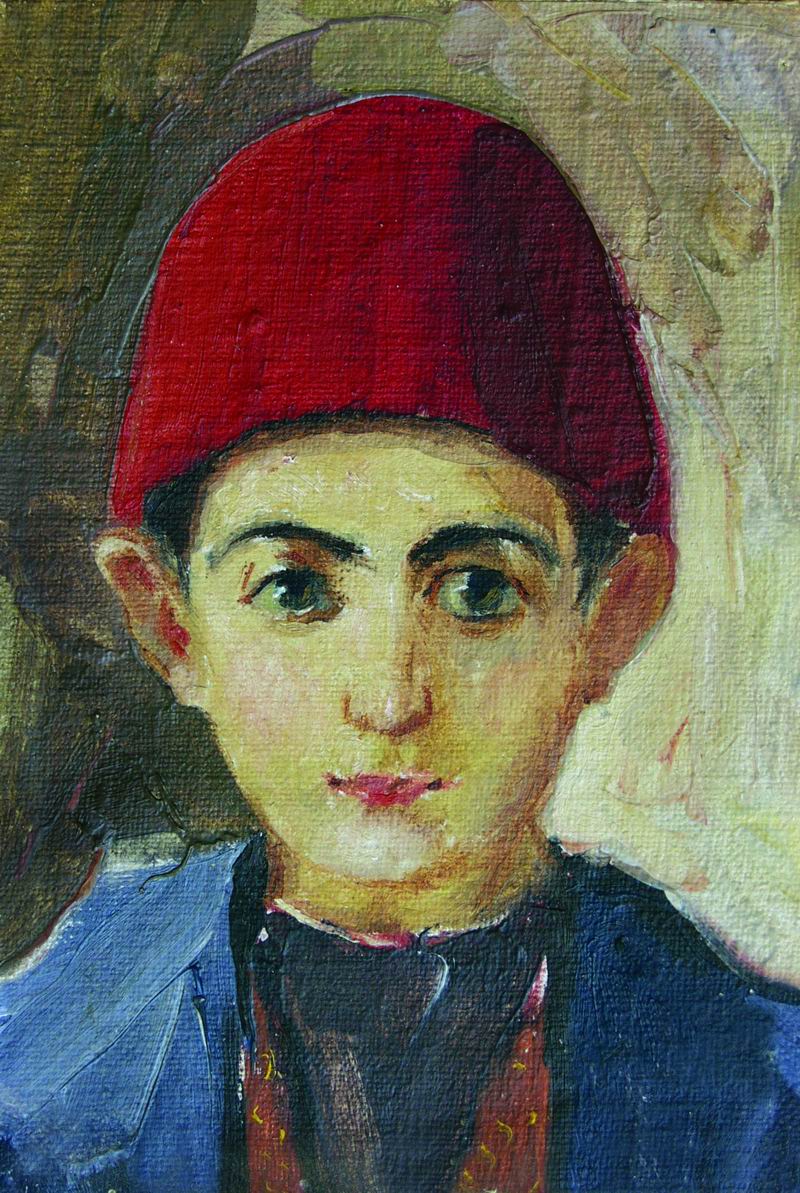Oil on Canvas, 16,5X11, 1920s, D.Tsitsishvili’s  collection
