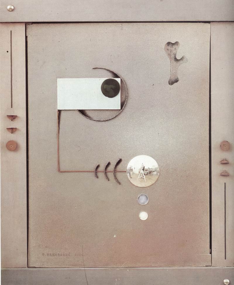 Wood, glass, metal, tempera, 75X59, 1924