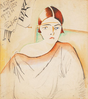 watercolor, crayon, paper, 1910-eis