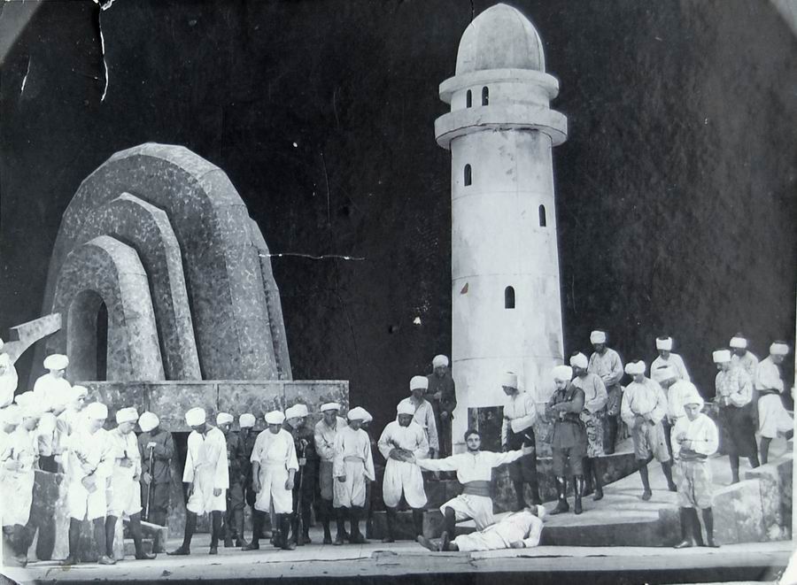 Rustaveli Theatre, 1927-28, Tbilisi Museum of Cinema, theatre and Music