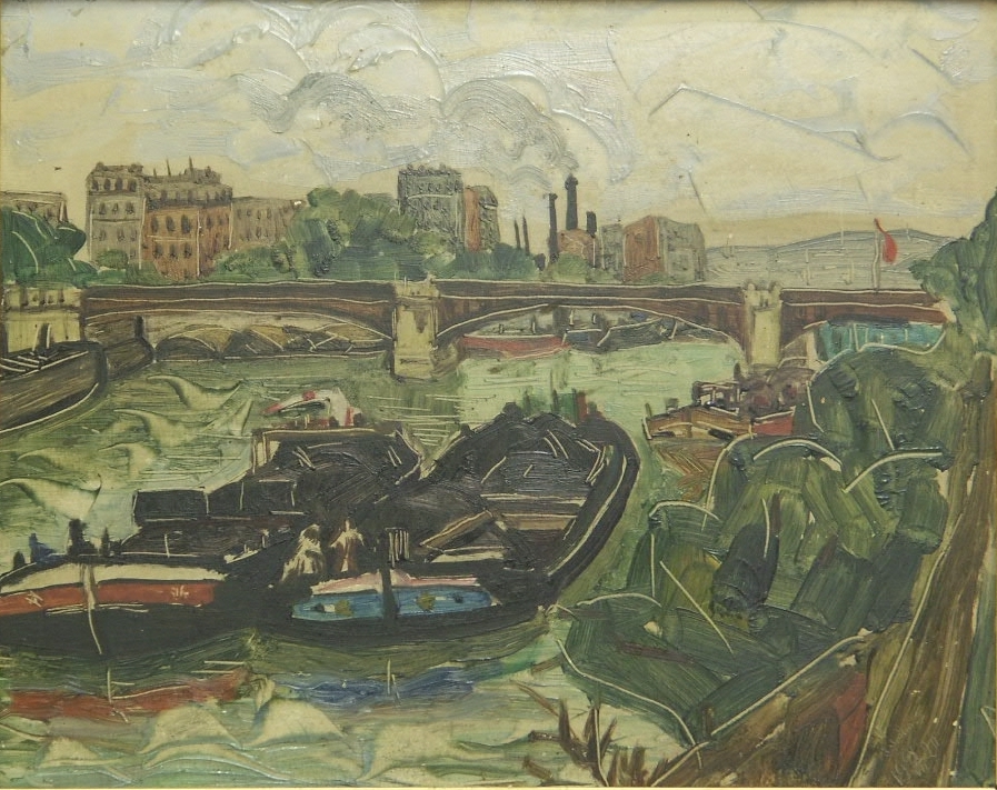 oil on carboard,33X41, 1921, Georgian National Museum