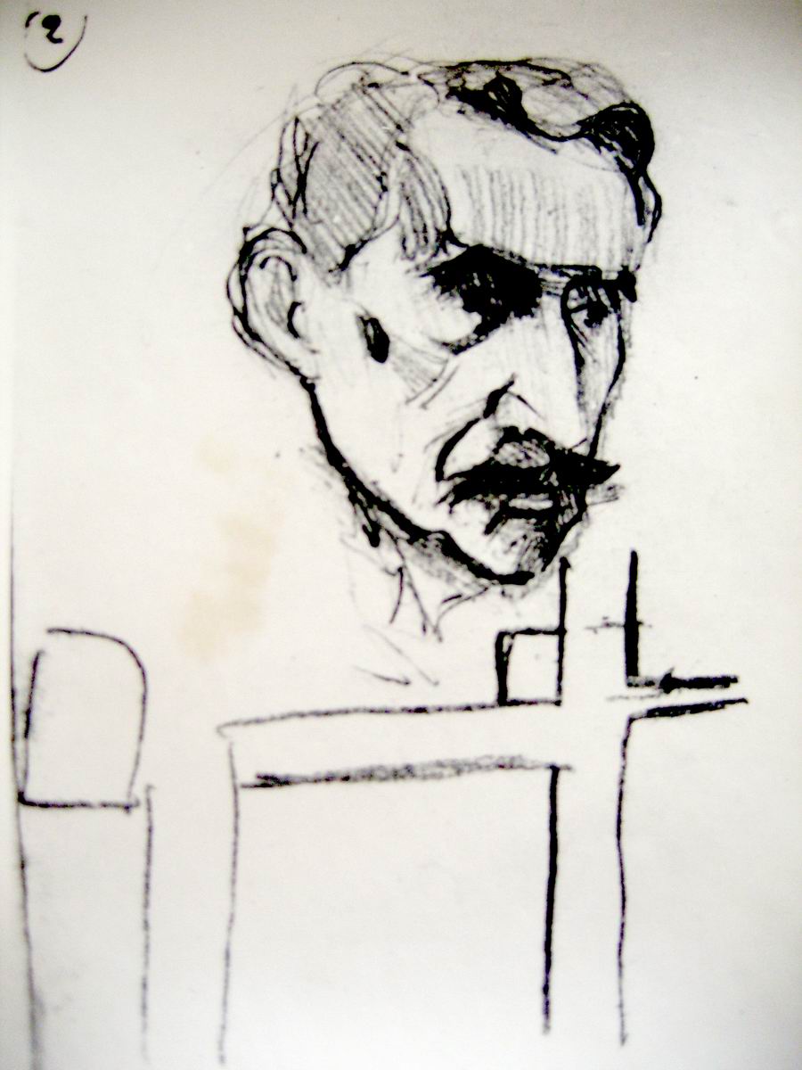 pencil on paper, 1918-1921
