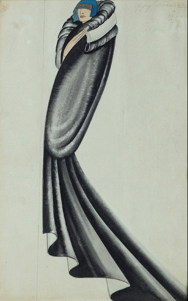 ქაღალდი, გუაში, 21,5X22,5 1931 თეატრის, მუსიკის, კინოსა და ქორეოგრაფიის სახელმწიფო მუზეუმი