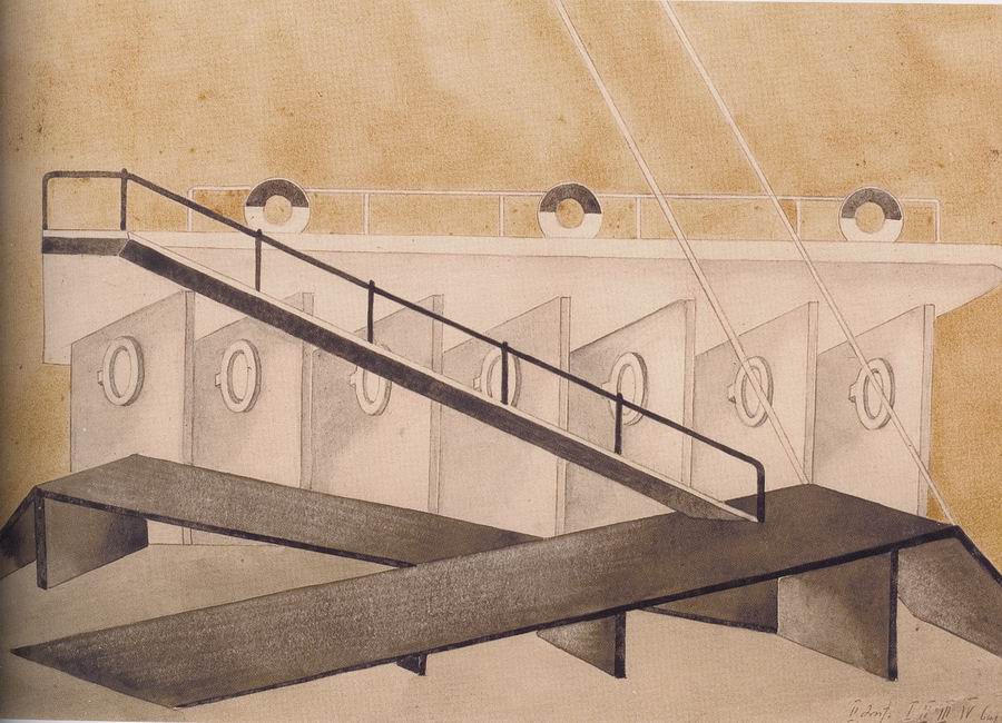 ქაღალდი, აქვარელი, 22X32 1934 თეატრის, მუსიკის, კინოსა და ქორეოგრაფიის სახელმწიფო მუზეუმი