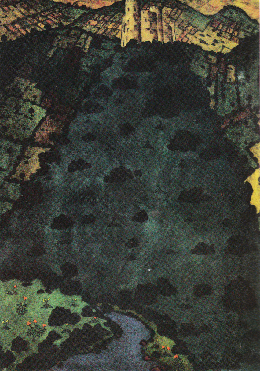 oil on canvas 119X91, Tiflis 1918