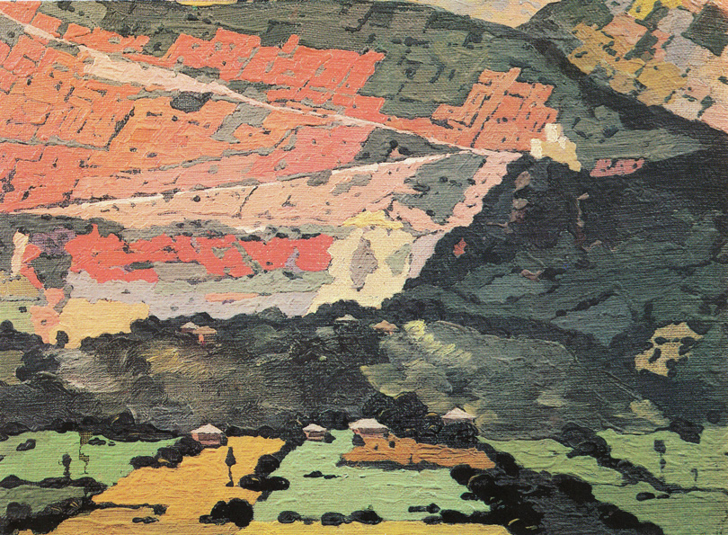 oil on canvas 30X40, Tbilisi 1934
